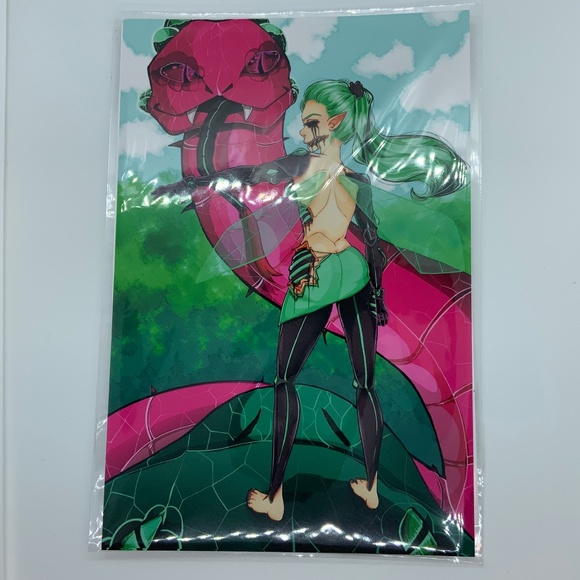 OffbrandArtist Other - Print: Watcher of Snakes (original artwork print)